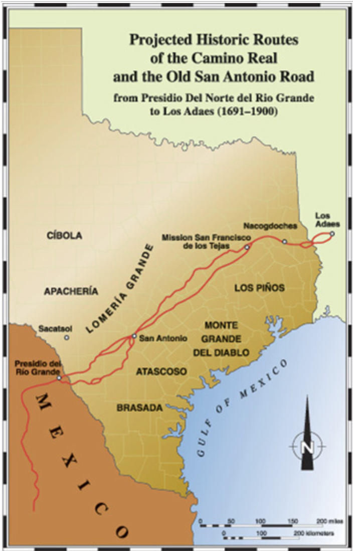 Historic Routes of El Camino Real